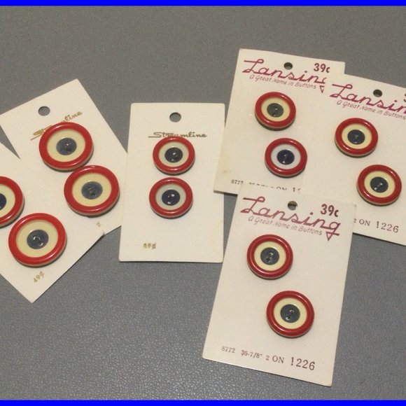 Vtg Buttons - Picture 1 of 6